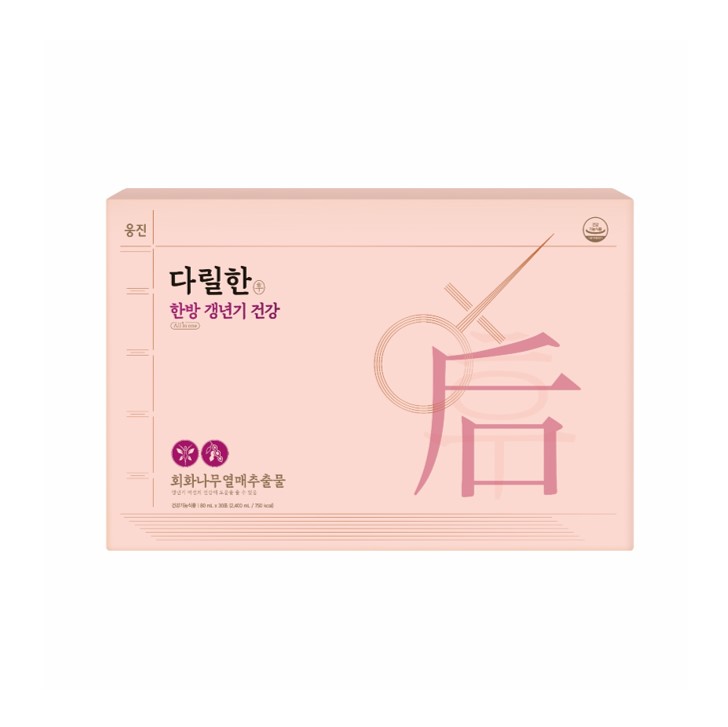 한방건기식 <다릴한 후 한방 갱년기 건강> 출시